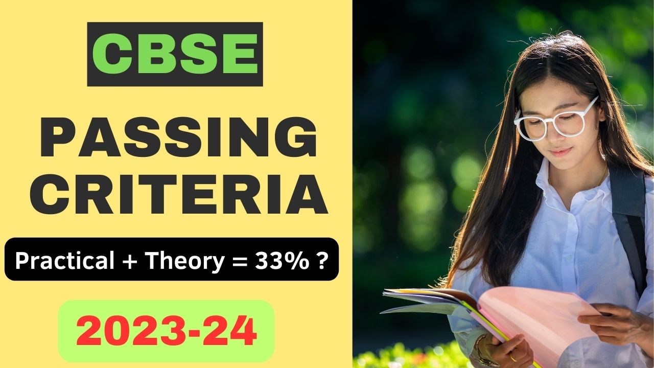 CBSE Passing Criteria and Passing Marks in 2023-24