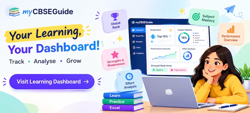 myCBSEguide Learning Dashboard