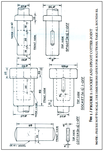 CBSE Question Paper 2018 class 12 Engineering Graphics