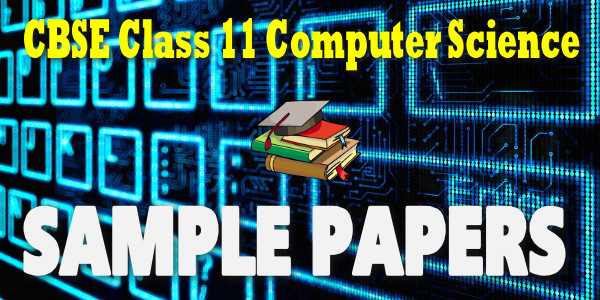 CBSE class 11 computer science