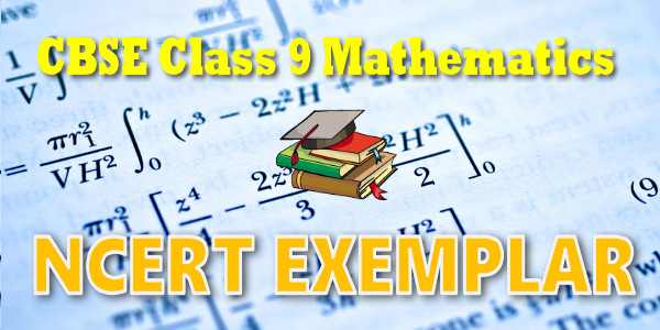 NCERT Exemplar Solutions for class 9 Mathematics Areas of parallelograms and triangles