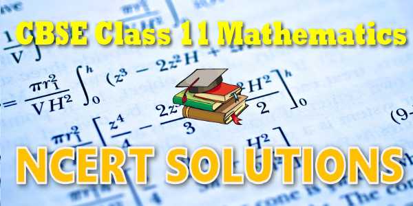 NCERT Solutions class 11 Mathematics