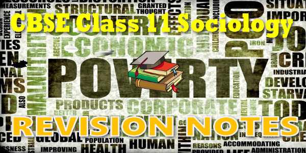 CBSE Revision Notes for Class 11 Sociology