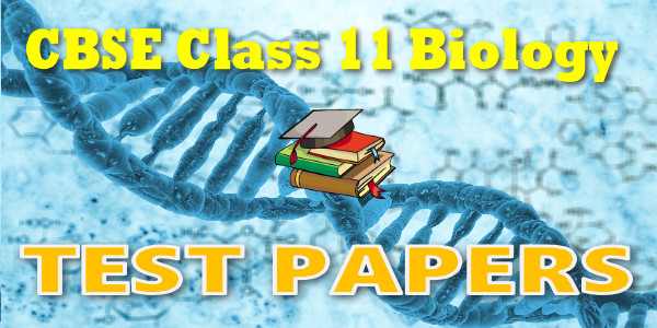 CBSE Test Papers class 11 Biology Structural Organisation in Animals