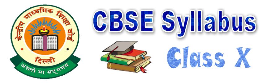 CBSE syllabus for class 10